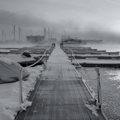 Cold Morning at North Marina