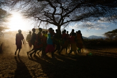 Maasai Sunset - Il Ngwesi